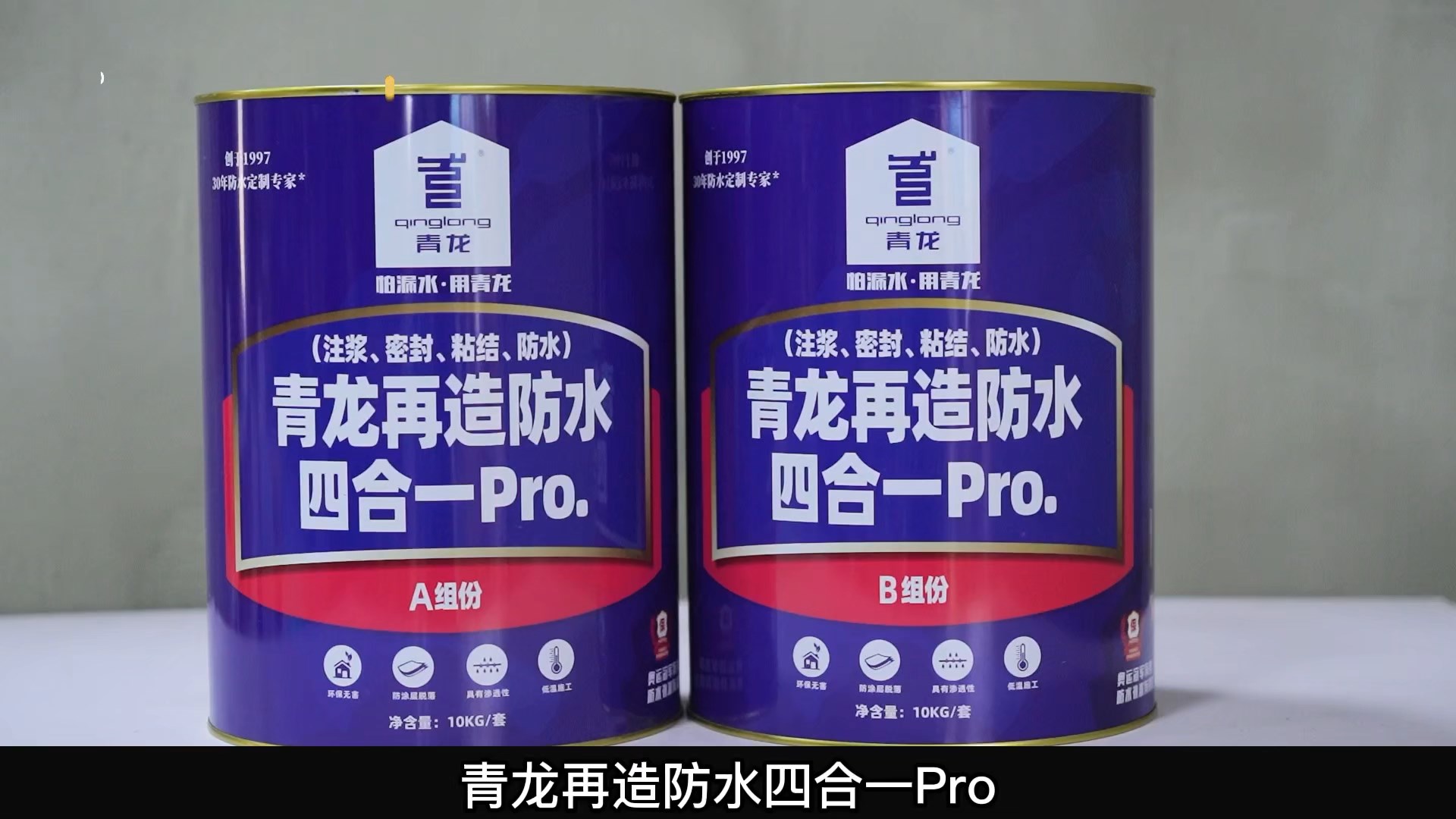 青龍再造防水四合一 Pro.(注漿、密封、粘結 、防水)